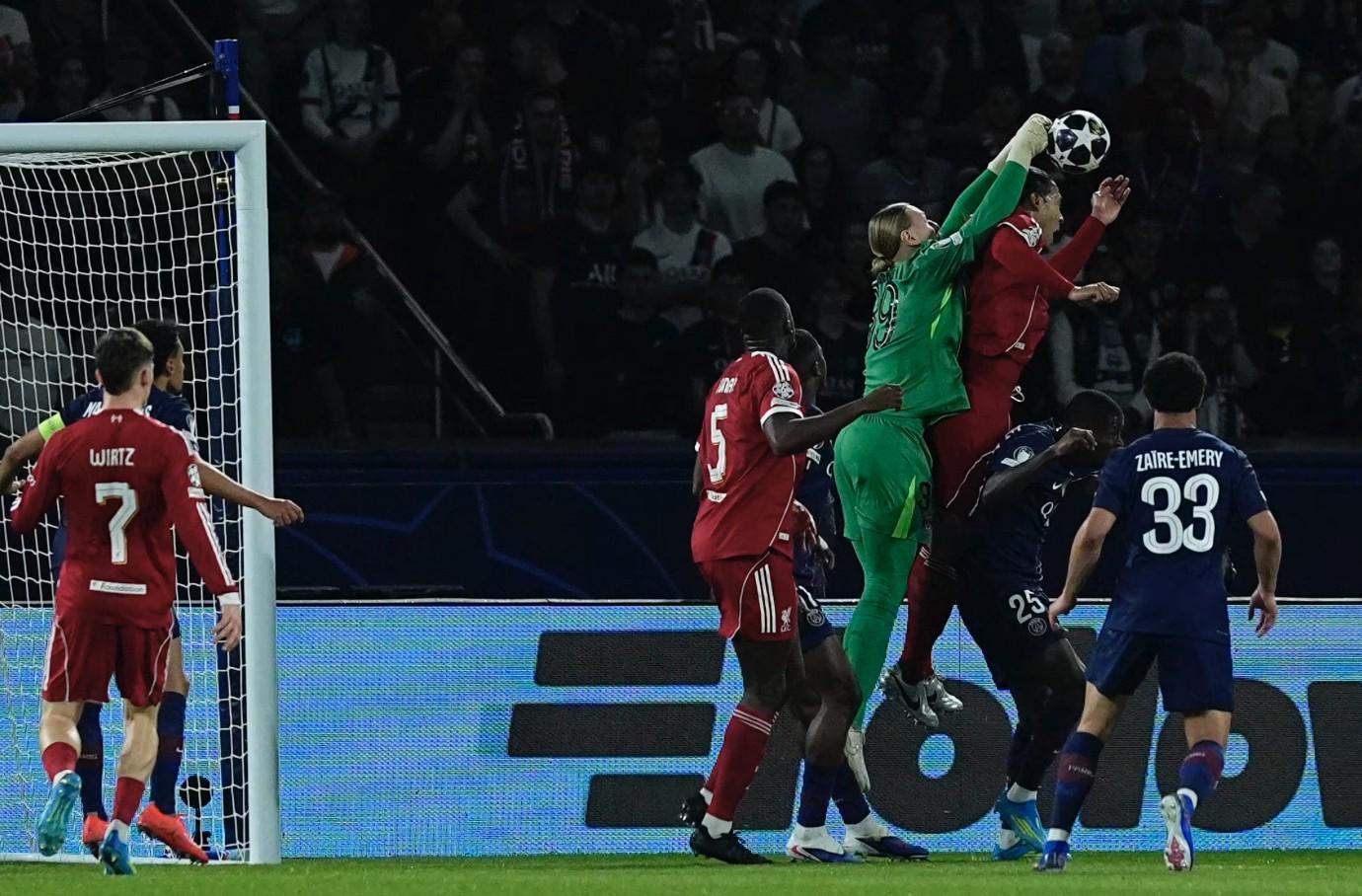 萨福诺夫：作为门将，我对利物浦今晚没获得什么机会很满意